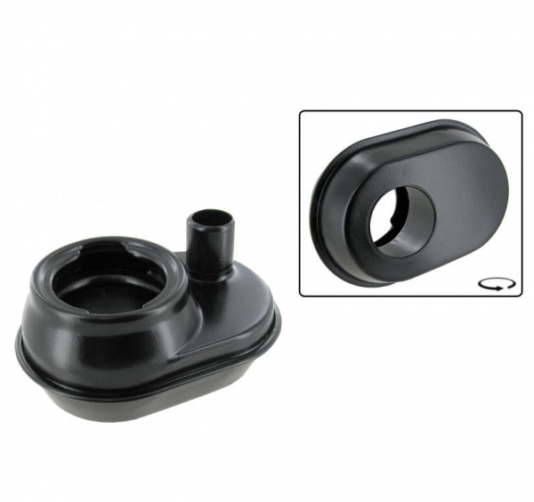 Oil-filler-tube-without-breather-pipe-black-VW-Käfer-113115451C